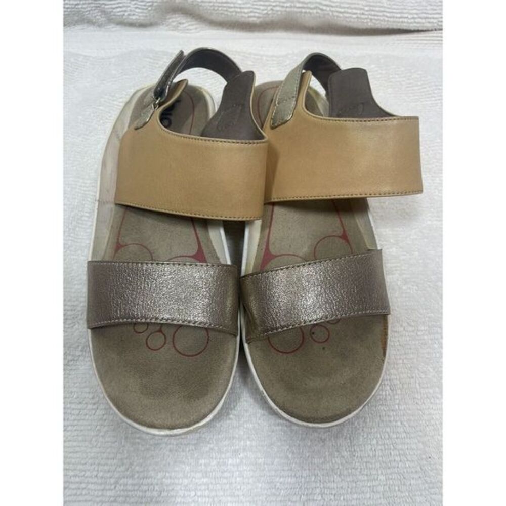Bionica Yolanda Women’s Size 8.5 Leather Wedge Platform Slingback Comfort Sandal - Picture 4 of 16